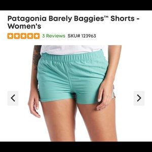 Patagonia Women’s Barely Baggies 2.5 Shorts
